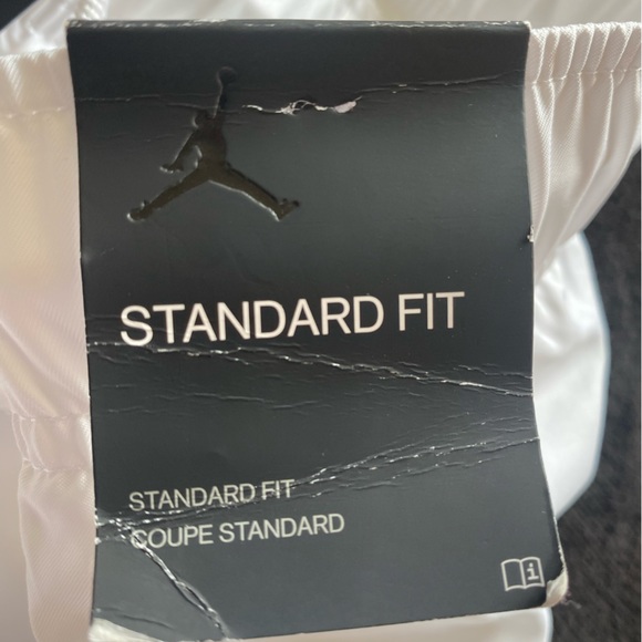 NWT Men’s Jordan Jumpman Poolside Shorts White Large - Picture 3 of 8